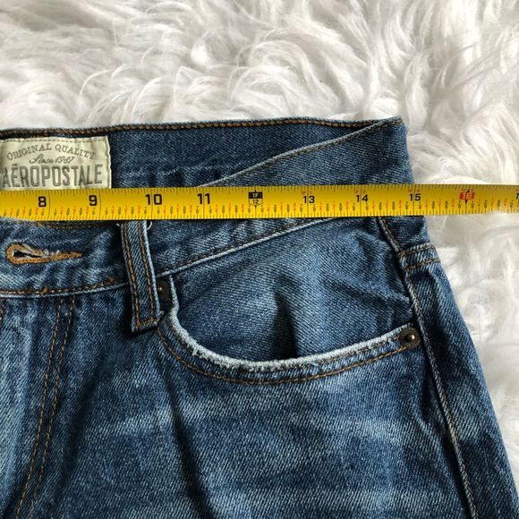 aeropostale jeans straight leg men’s jeans. Oversized style for women. - Picture 4 of 10